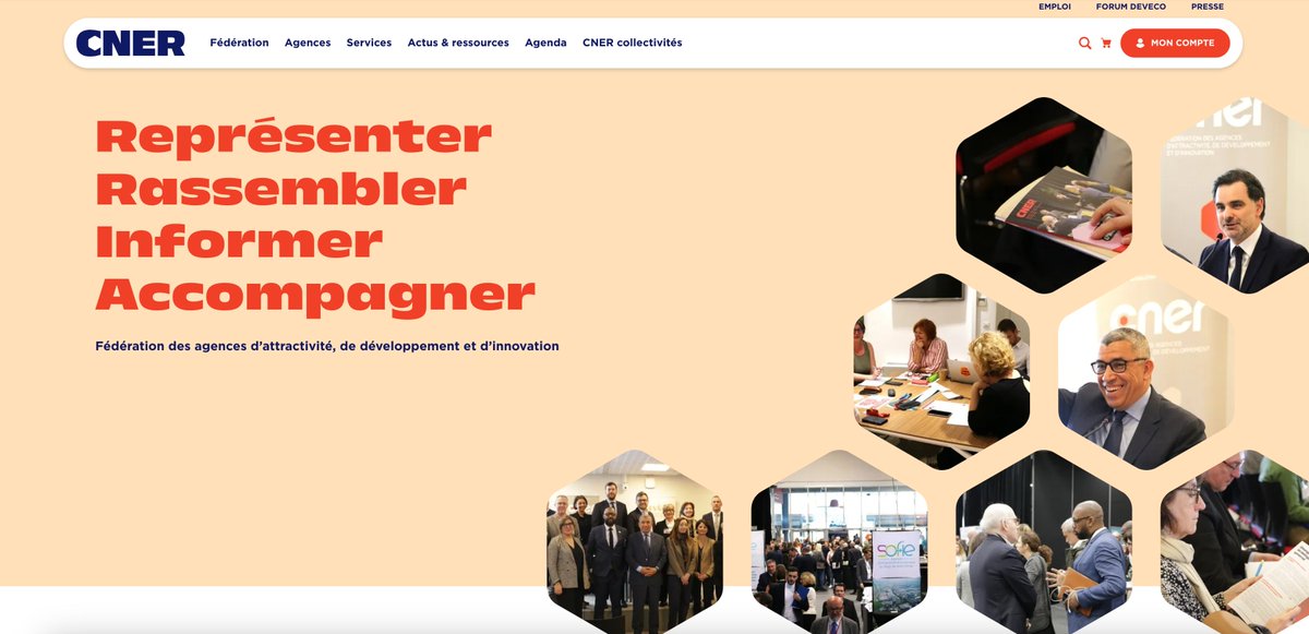 Toutes mes félicitations à l’équipe du <a href="/CNERdeveco/">CNER</a>, fédération des agences d’attractivité, de développement et d’innovation, pour le travail de fond réalisé pour sa nouvelle identité et son nouveau site, à l’image de la nouvelle dynamique de notre fédération : 

✔️ Un logo