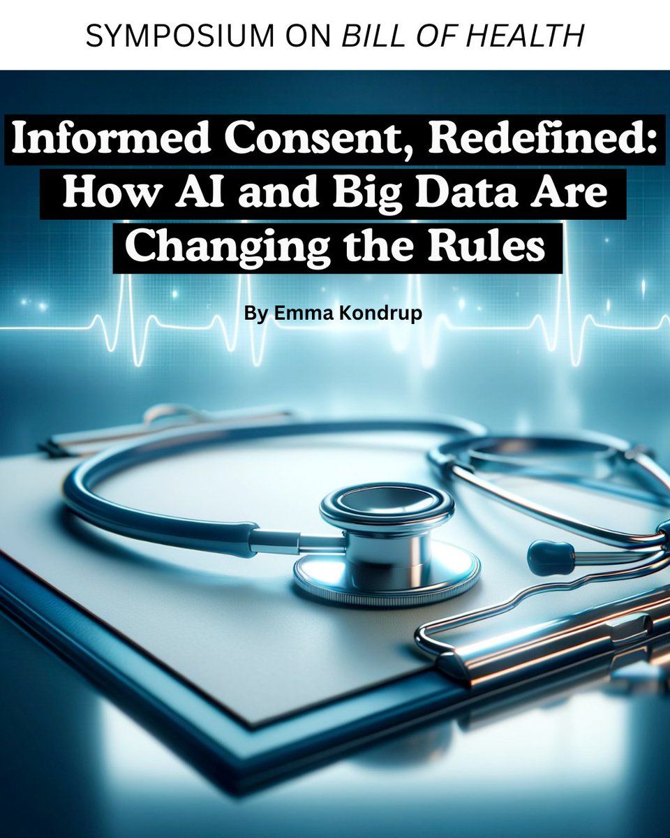 Petrie-Flom Center (@petrieflom) on Twitter photo We are five posts into a special digital symposium about artificial intelligence in medicine. Edited by <a href="/TiMinCeBIL/">Timo Minssen</a> & <a href="/MarceloCorCom/">Marcelo Corrales Compagnucci</a> at <a href="/UCPH_Research/">University of Copenhagen Research</a>, supported by a generous scientifically independent grant from the <a href="/novonordiskfond/">Novo Nordisk Foundation</a>: petrieflom.law.harvard.edu/2025/02/18/inn… We are five posts into a special digital symposium about artificial intelligence in medicine. Edited by <a href="/TiMinCeBIL/">Timo Minssen</a> & <a href="/MarceloCorCom/">Marcelo Corrales Compagnucci</a> at <a href="/UCPH_Research/">University of Copenhagen Research</a>, supported by a generous scientifically independent grant from the <a href="/novonordiskfond/">Novo Nordisk Foundation</a>: petrieflom.law.harvard.edu/2025/02/18/inn…