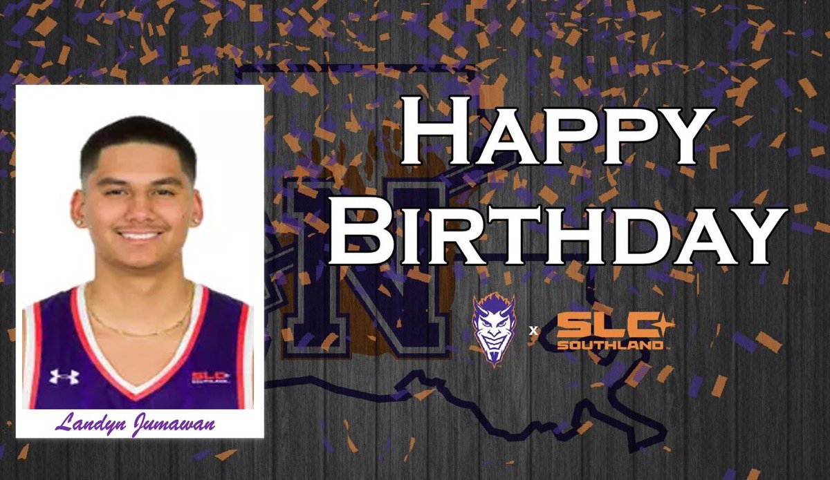NSU Basketball (@nsudemonsmbb) on Twitter photo Join us in wishing Junior guard Landyn Jumawan (<a href="/JumawanLandyn/">Landyn Jumawan</a>) a Happy Birthday! ππ
#ForkEm ππ€ Join us in wishing Junior guard Landyn Jumawan (<a href="/JumawanLandyn/">Landyn Jumawan</a>) a Happy Birthday! ππ
#ForkEm ππ€