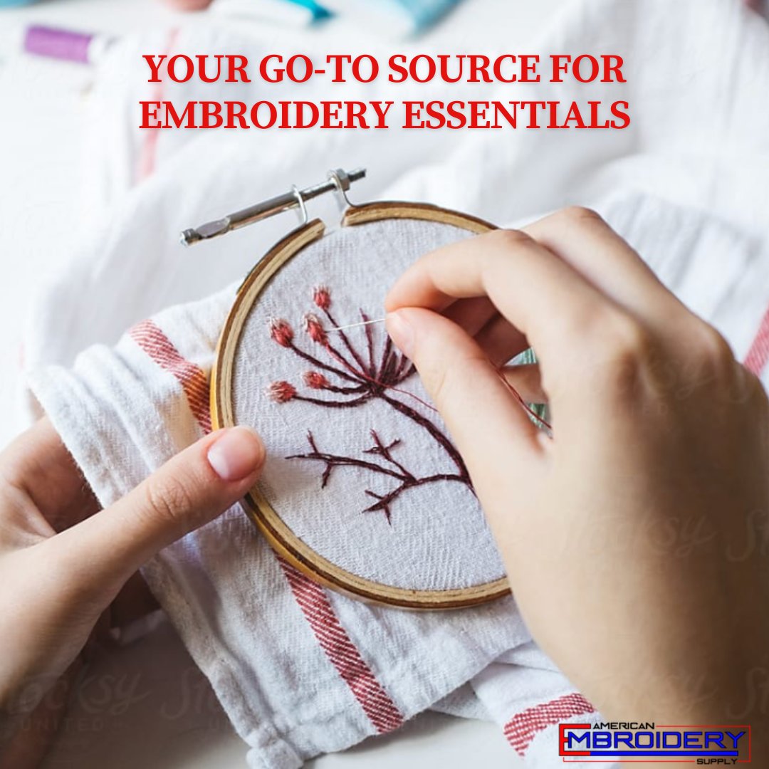americanembsup1's tweet photo. Bring your brand to life with custom embroidery! From logos to names, we add that personal touch. 🌟 https://t.co/G8MPBLmL3v