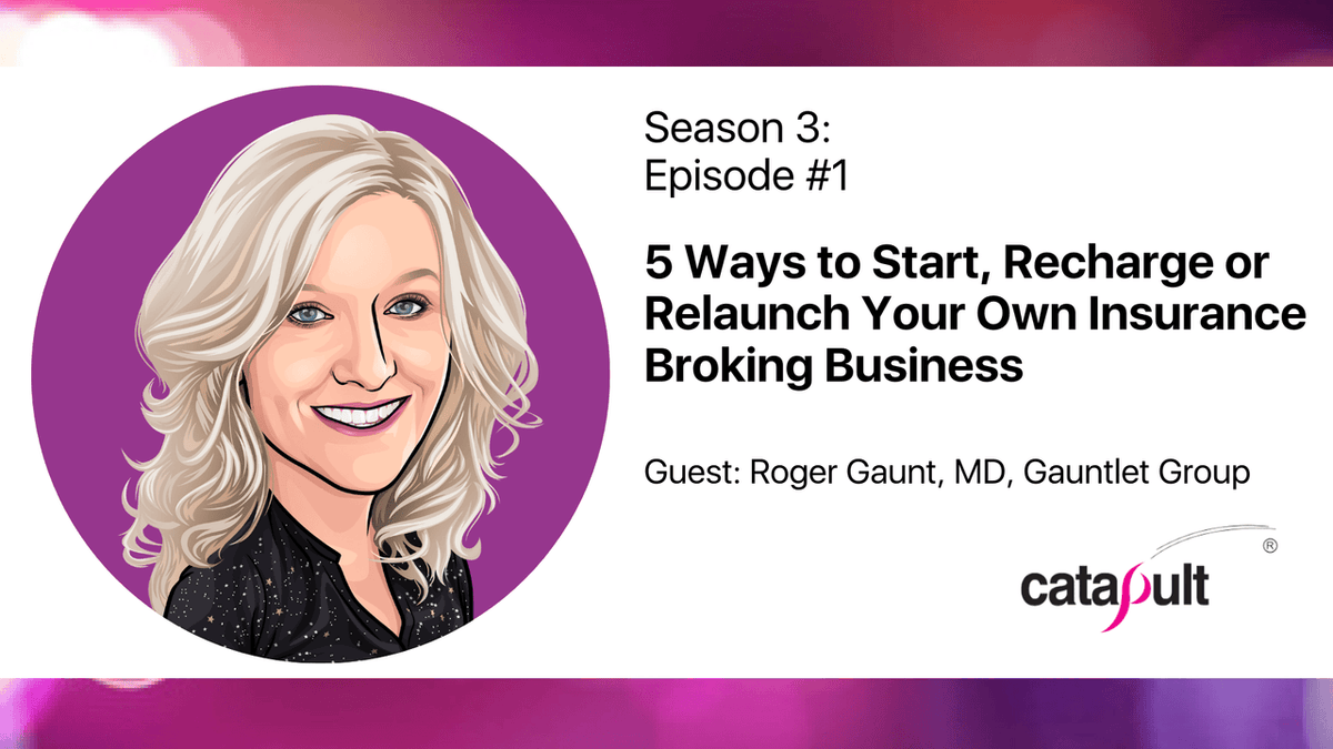 Catapultpublicr's tweet image. A new podcast - bit.ly/4im2ILw - appropriately on #WorldVoiceDay, this time on our Catapult PR Show podcast &amp;amp; exploring all the ways a talented insurance professional can build or relaunch a broking business with our client of 10+ years, Gauntlet Group.  #insurancePR