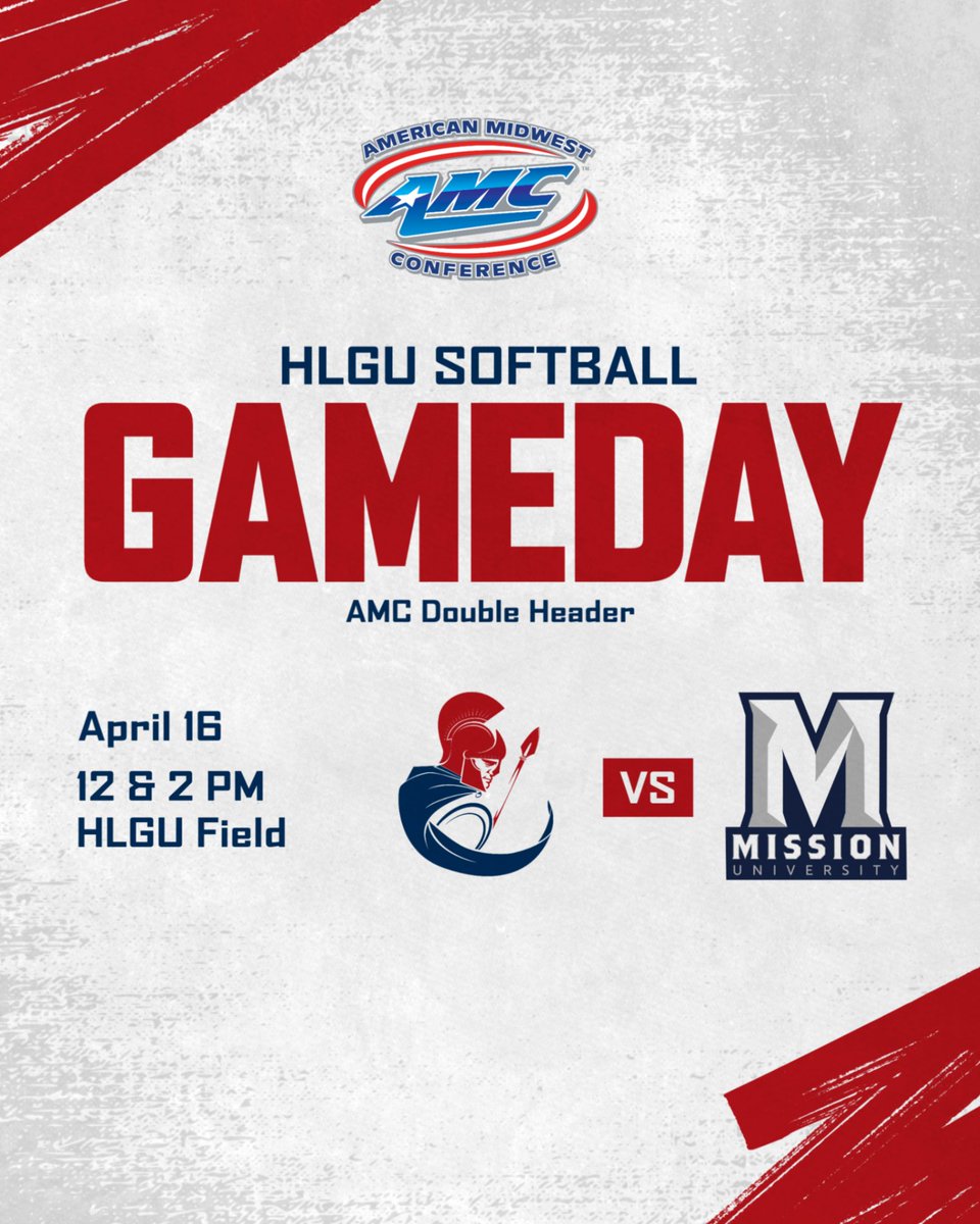 GAMEDAY!
The Trojans are back in action today with an AMC double header against the Mission University Patriots. 

First pitch: 12:00 PM

Live stream: youtube.com/@hlgu_trojans/…