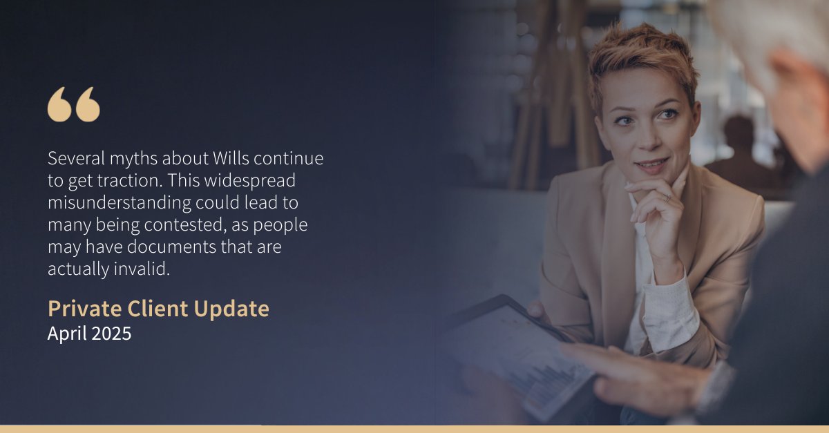 irwinmitchell's tweet image. A recent survey conducted by @YouGov on our behalf has uncovered a concerning lack of awareness among the public regarding what constitutes a valid #Will. Get more on this in our latest #PrivateClient newsletter: bit.ly/3YzdmqZ