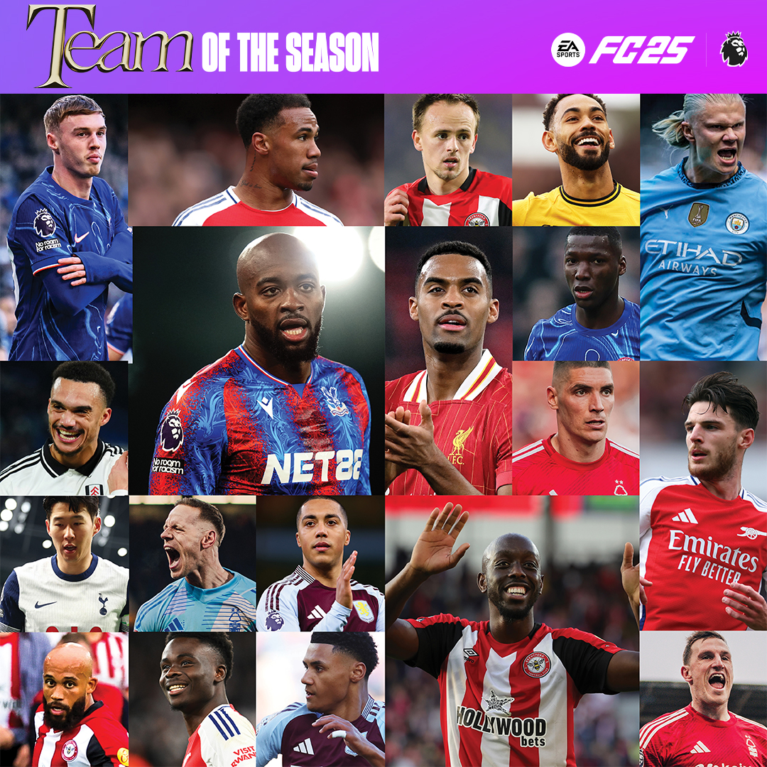 Revealing the 40 Premier League stars nominated for the #FC25 TOTS.

Vote Now: x.ea.com/83787