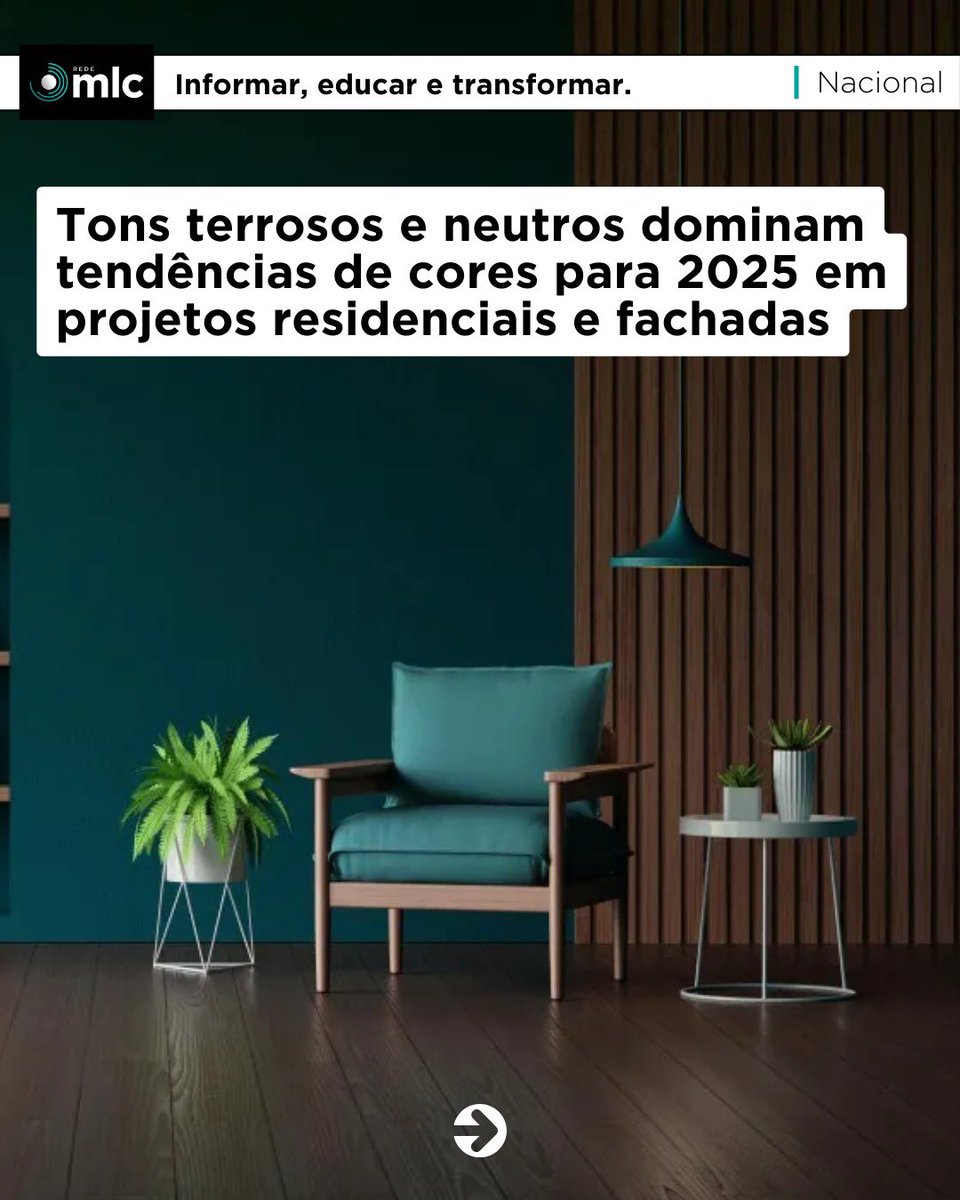 redemlcX's tweet photo. Se você planeja reformar, construir ou revitalizar um imóvel, é hora de se inspirar nas paletas que estão em alta este ano. Tons terrosos, verdes suaves e neutros aquecidos são as grandes apostas para residências e prédios comerciais, trazendo aconchego e uma conexão harmoniosa. https://t.co/PC8EZ9NiiE