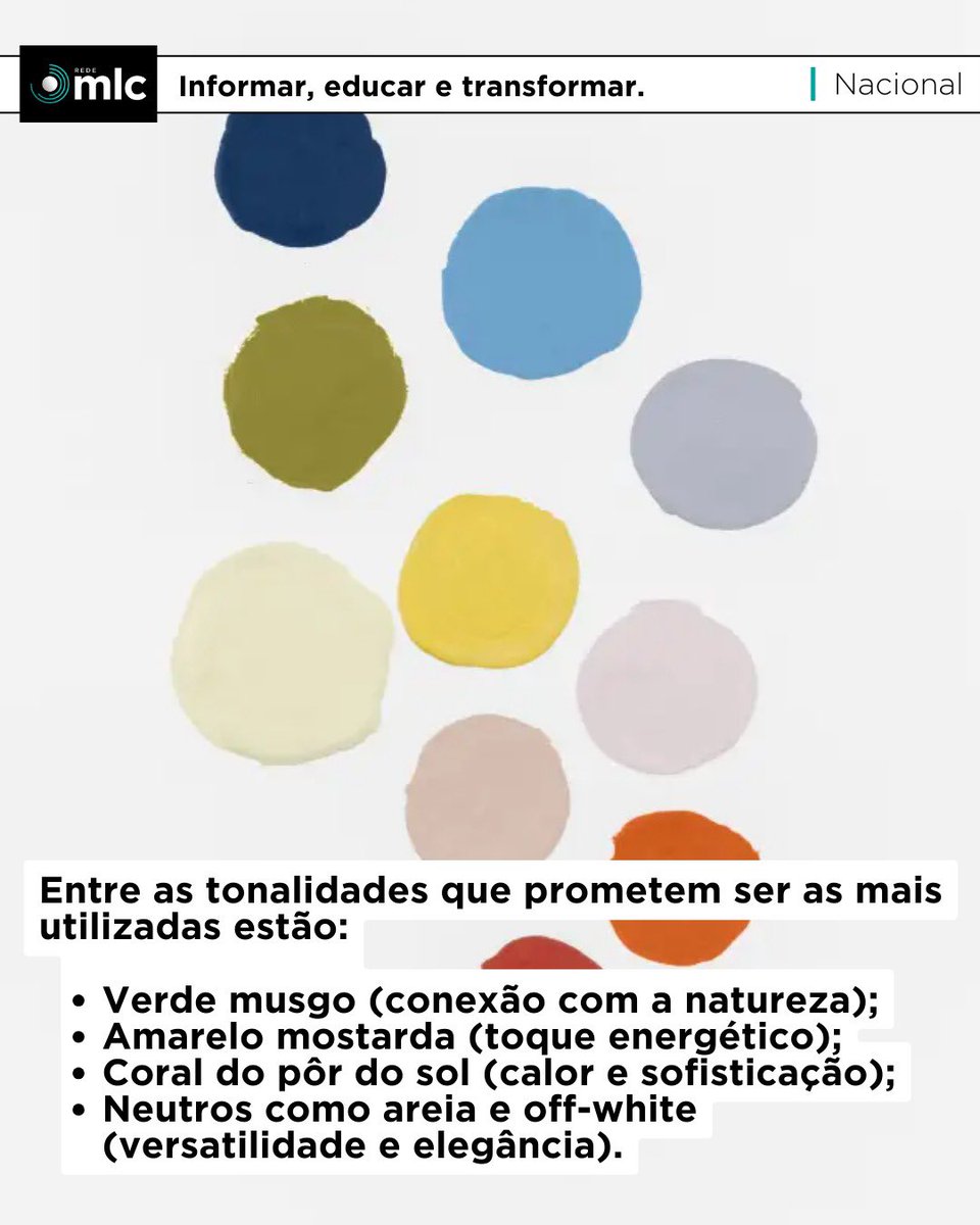 redemlcX's tweet photo. Se você planeja reformar, construir ou revitalizar um imóvel, é hora de se inspirar nas paletas que estão em alta este ano. Tons terrosos, verdes suaves e neutros aquecidos são as grandes apostas para residências e prédios comerciais, trazendo aconchego e uma conexão harmoniosa. https://t.co/PC8EZ9NiiE