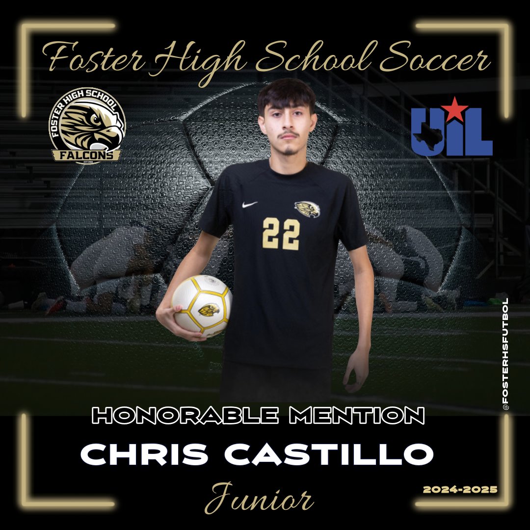 Foster Mens Soccer (@fostersoccermen) on Twitter photo Chris Castillo is another teammate whose season was cut too short by injury. Already on his way to recovery, we can't wait to get you back. <a href="/AthleticsFoster/">Foster Athletics</a> <a href="/FHSABC_TX/">FHSABC</a> <a href="/fbherald/">Fort Bend Herald</a> Chris Castillo is another teammate whose season was cut too short by injury. Already on his way to recovery, we can't wait to get you back. <a href="/AthleticsFoster/">Foster Athletics</a> <a href="/FHSABC_TX/">FHSABC</a> <a href="/fbherald/">Fort Bend Herald</a>