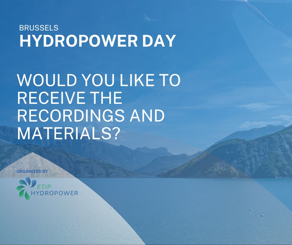 Missed #HYDROPOWERDAY2025? Sign up on the ETIP HYDROPOWER Platform for recordings and materials: 👉 ow.ly/VeCV50VBFPL #Hydropower #EnergyTransition