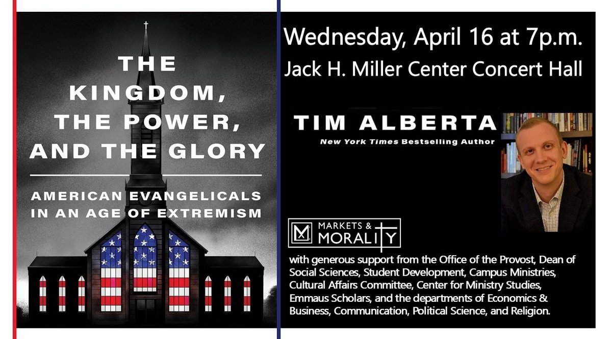 Heads up everyone. Tonight! Co-sponsored by your friends in Religion