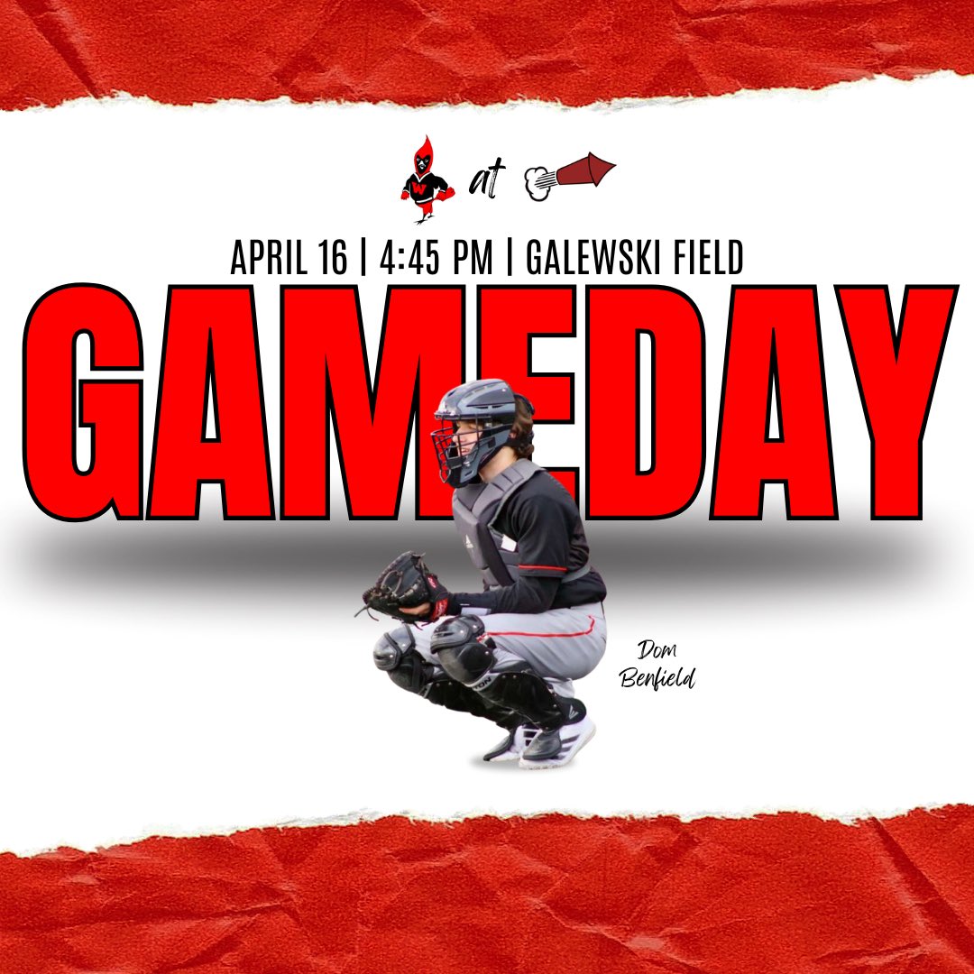 GAME 6️⃣ | CONFIDENCE

🆚 South Milwaukee High School Rockets
📍 John Galewski Field
⏰ 4:45 PM
📺 web.gc.com/teams/od0Y4hnP…

#PayTheFEE | #ShirtsBaseball