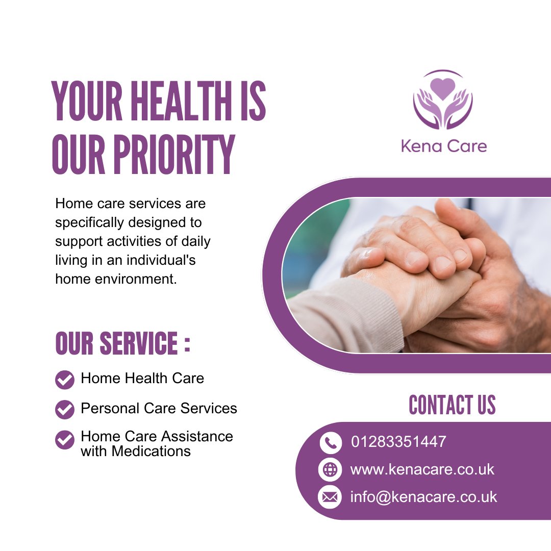 KenaCare's tweet photo. Compassionate care, right at your doorstep. 🏡
Our dedicated team provides personalised home care services to help your loved ones live independently and with dignity. Because there’s no place like home.

#HomeCare #DomiciliaryCare #CareAtHome #IndependentLiving https://t.co/3kv2fBZItC