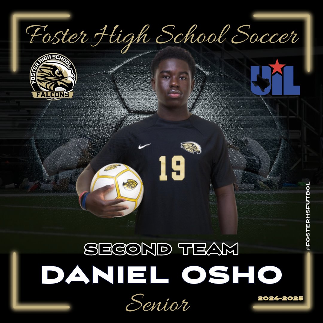 Foster Mens Soccer (@fostersoccermen) on Twitter photo Another workhorse, Daniel waited patiently for his chance to step into the starting 11 and he proved his worth and then some to this team. His last year and his best year, he will be missed. <a href="/AthleticsFoster/">Foster Athletics</a> <a href="/FHSABC_TX/">FHSABC</a> <a href="/fbherald/">Fort Bend Herald</a> Another workhorse, Daniel waited patiently for his chance to step into the starting 11 and he proved his worth and then some to this team. His last year and his best year, he will be missed. <a href="/AthleticsFoster/">Foster Athletics</a> <a href="/FHSABC_TX/">FHSABC</a> <a href="/fbherald/">Fort Bend Herald</a>