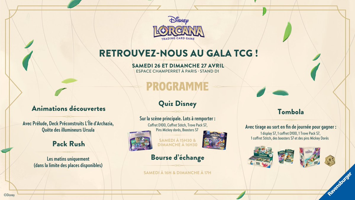 Disney Lorcana Fr tweet media