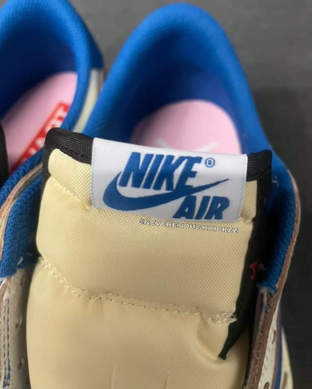 Fragment x Travis Scott x Air Jordan 1 Low Releases 9/3 💙⚡ bit.ly/3SHBTan