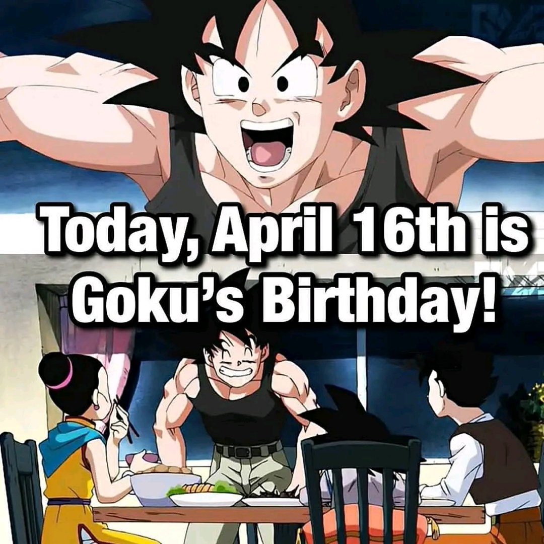 dbs_10_10's tweet photo. Happy Birthday Goku ✨ https://t.co/HUNRWOj2xZ