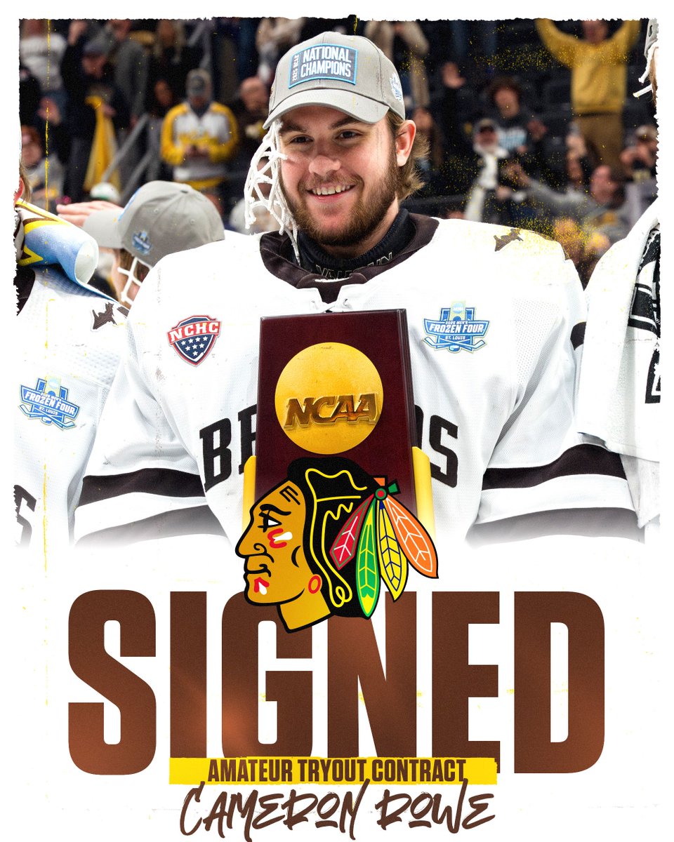 Rosie is joining the Blackhawks organization! Can't wait to watch you kill it in pro hockey! 

📰 buff.ly/0acWoGT 

#BroncosReign