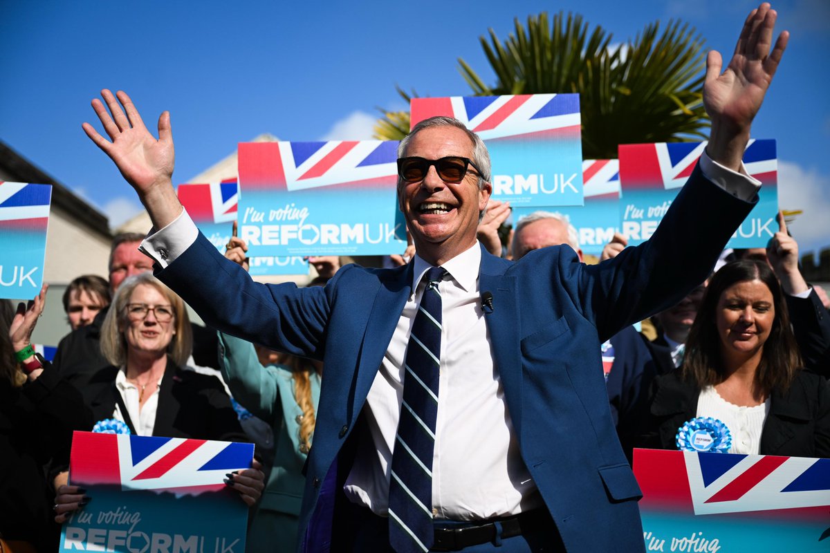 Vote Reform UK on 1st May. ☀️