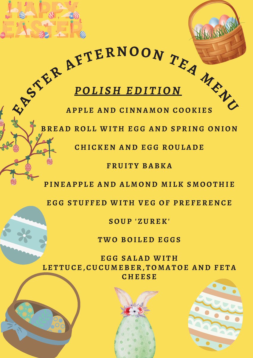 CWTFood's tweet photo. 🫖Hosting a World’s Healthiest Afternoon Tea?
Check out our sample menus for a healthy, delicious spread that everyone will love. https://t.co/vTRRpcrHaN
#SpringMenu #FamilyGathering
@BDA_Dietitians @AfN_UK_ https://t.co/SUxi2MvO0V