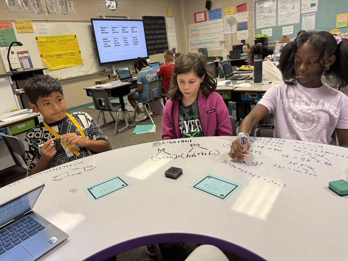 Jessica Cooper McGinn (@mscooptown) on Twitter photo Seeing all of their mathematical thinking makes my teacher heart so happy! <a href="/HumbleISD_MBE/">Maplebrook Elem</a> <a href="/HumbleElemMath/">Humble ISD Elementary Math</a> Seeing all of their mathematical thinking makes my teacher heart so happy! <a href="/HumbleISD_MBE/">Maplebrook Elem</a> <a href="/HumbleElemMath/">Humble ISD Elementary Math</a>