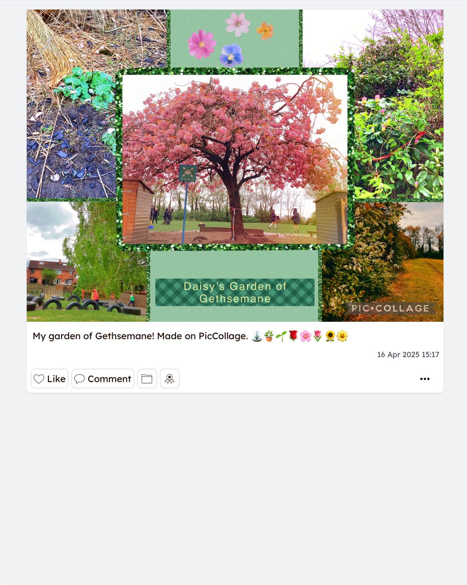 ctkrcps's tweet photo. Year 6 brought the Garden of Gethsemane to life in ICT today, using their photography and editing skills in Pic Collage and uploading it to @Seesaw. A reflective and creative way to explore this powerful moment in Jesus’ journey. 🌿📸💻 #CreativeRE @RCSalfordEd @ICT_MrP https://t.co/CIbpVXvM5J