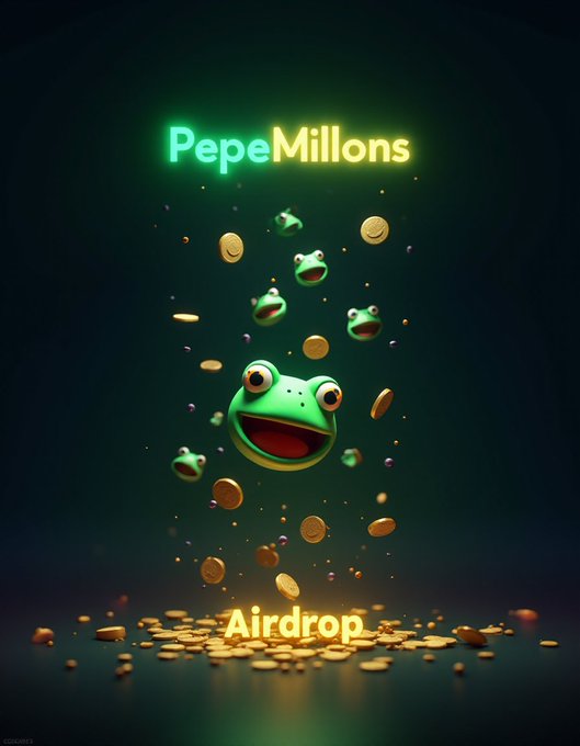 Nil_to_shi's tweet photo. @PepeMillons
Digital tokens are used by Solana PepeMillons. For all intents and purposes, $PEPEM is worthless and has no purpose, and it does not generate any interest, dividends, returns, or revenues.
#CryptoAirdrop #PepeMillons #Pepe #Crypto #memecoin #PEPEM #solana #Bitcoin https://t.co/bjChVjooOf