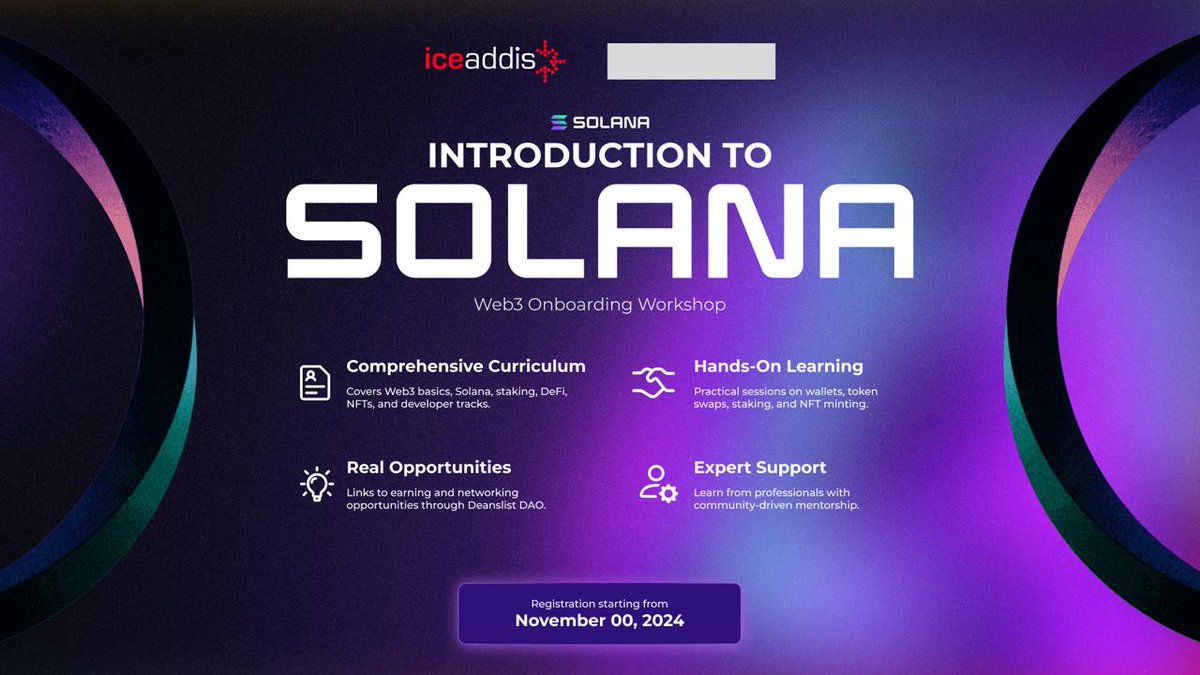 IslandDAO_NG's tweet photo. Day 1 of our web3 beginner bootcamp session!
we just kickstarted our first class for new prospects looking to onboard to Solana development
Here's a quick recap for those who missed it or would like to follow along 
1/5
🧵⏬ https://t.co/Pj5TNa1bUw