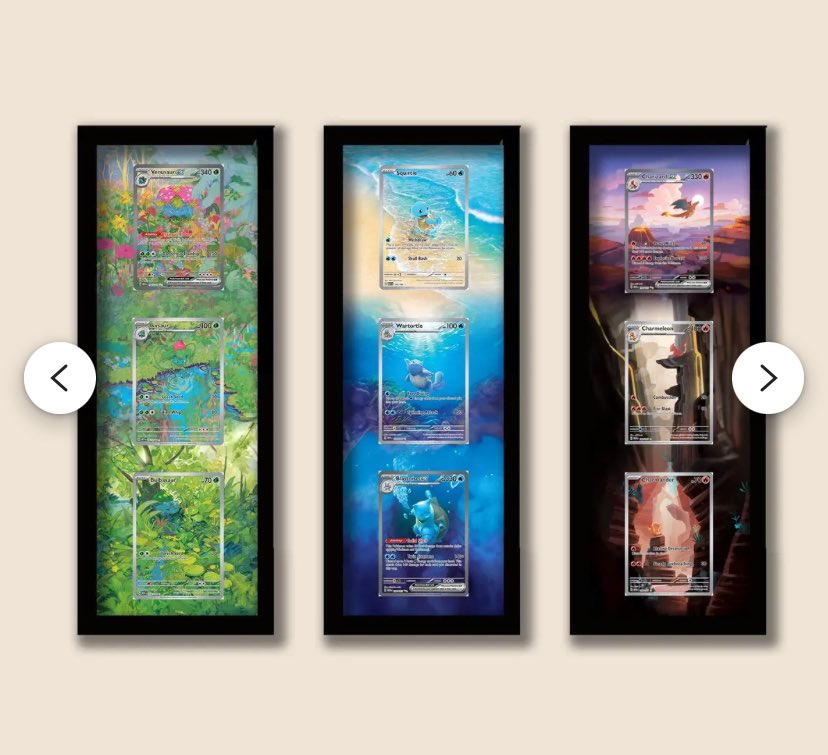 Talk about some sick card frames!