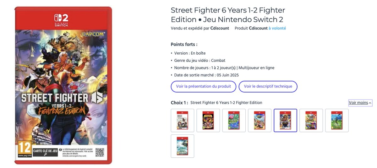 TeamPopFr's tweet image. Dans les vastes entrepôts climatisés de #Cdiscount, une équipe d'experts passionnés s'est attelée à une tâche titanesque : compiler méticuleusement la liste des nouveaux jeux vidéo destinés à la très attendue #NintendoSwitch2.

🔔 Cdiscount : tidd.ly/3GdFTMA