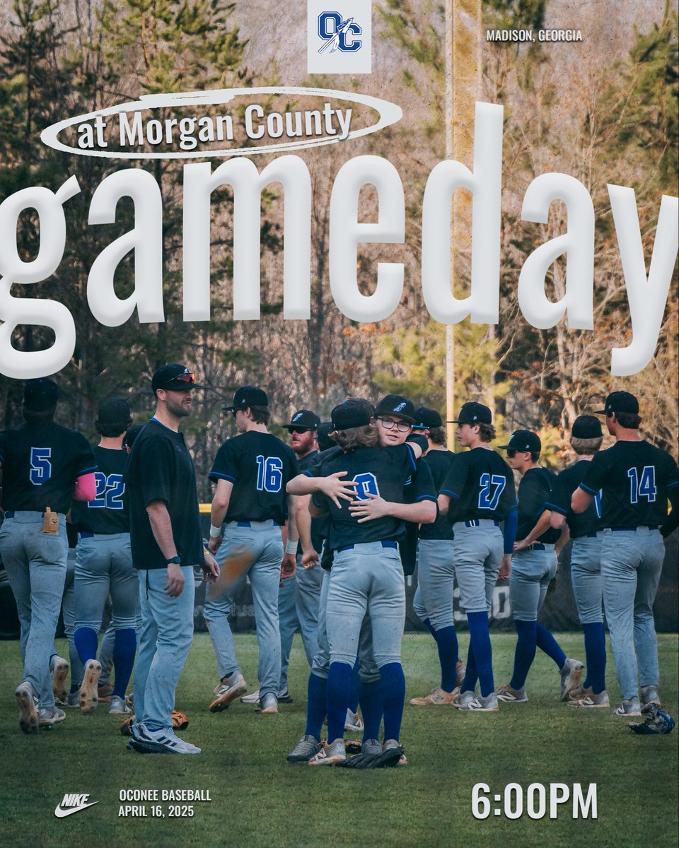 The final week of  the regular season continues with a contest at Morgan County tonight! <a href="/OCHS_Athletics/">OC Warrior Athletics</a> <a href="/OCHSwarriors/">OCHS</a> #WeAreOne