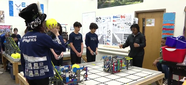 Project Lead The Way (@pltworg) on Twitter photo Project Lead The Way wants to congratulate Cold Spring School and <a href="/IPSSchools/">IPS</a> on their robotics achievements and their upcoming trip to Dallas, Texas for the <a href="/VEXRobotics/">VEX Robotics</a> <a href="/REC_Foundation/">REC Foundation</a> World Championships!
๐ค PLTW is cheering you on! ๐ค
#VEXWorlds #VEXconference Project Lead The Way wants to congratulate Cold Spring School and <a href="/IPSSchools/">IPS</a> on their robotics achievements and their upcoming trip to Dallas, Texas for the <a href="/VEXRobotics/">VEX Robotics</a> <a href="/REC_Foundation/">REC Foundation</a> World Championships!
๐ค PLTW is cheering you on! ๐ค
#VEXWorlds #VEXconference