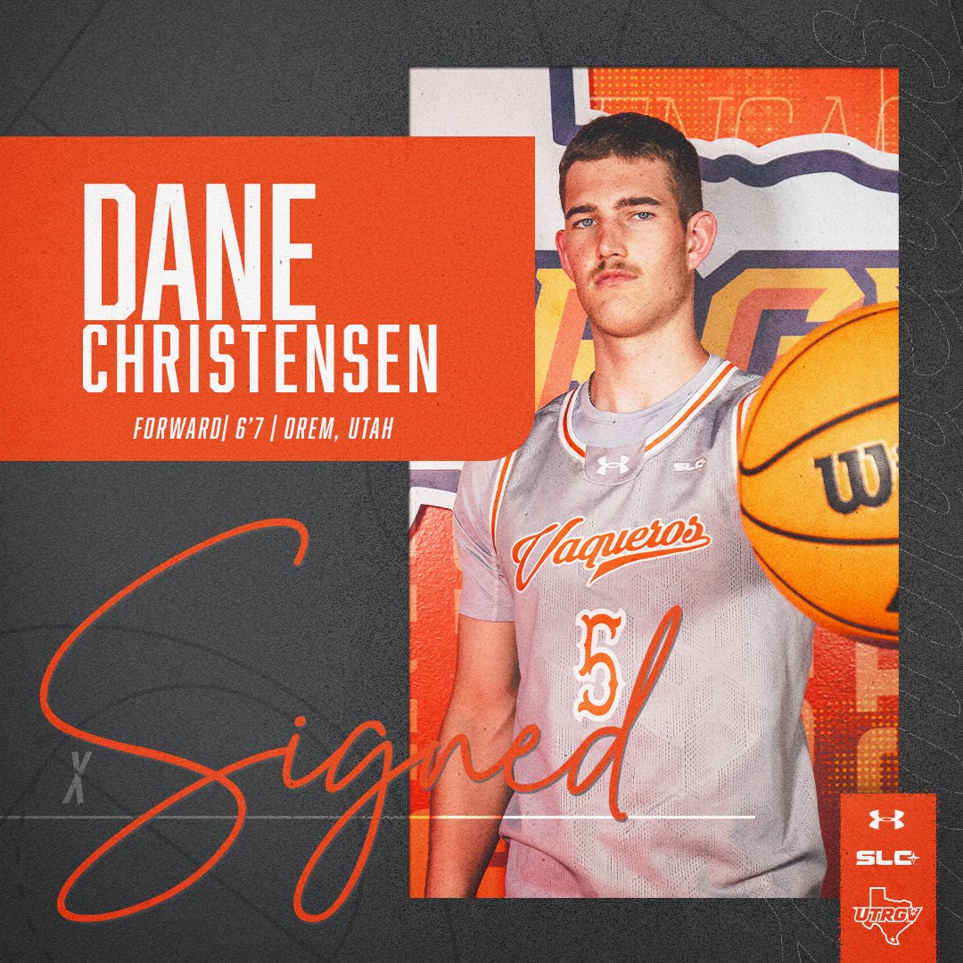 UTRGV Men’s Basketball (@utrgvmbb) on Twitter photo Please help us welcome Dane Christensen to the RGV!
#RallyTheValley #UTRGV Please help us welcome Dane Christensen to the RGV!
#RallyTheValley #UTRGV