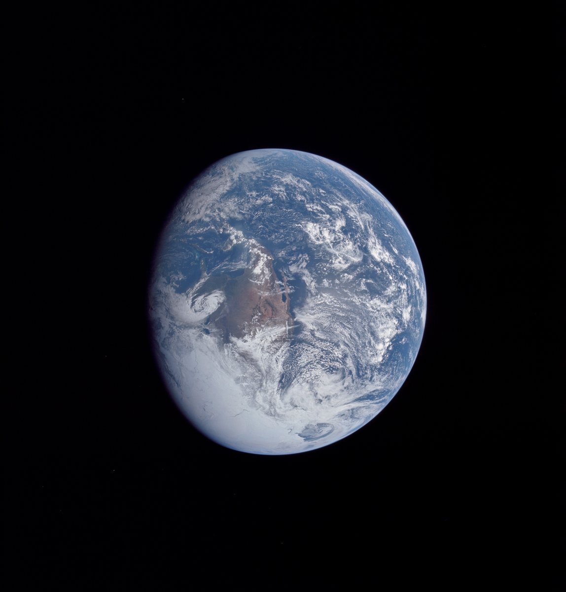 53 years ago… 🌎

Apollo 16 launched #OTD, April 16, 1972, and captured this image of Earth while en route to the Moon.
