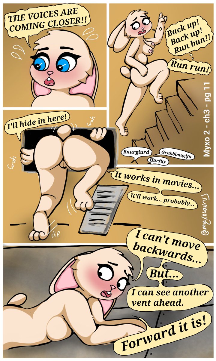 Myxo 2 - chapter 3 - page 11
Run and hide!!