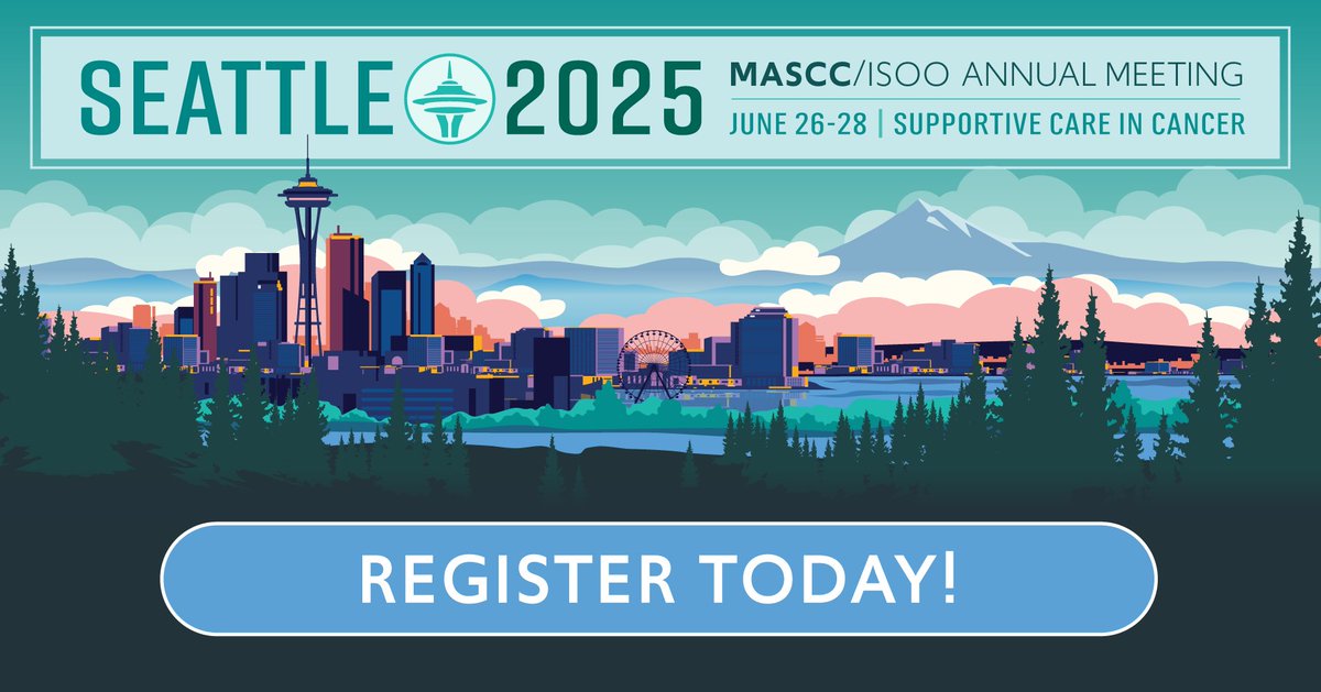 MASCC (@cancercaremascc) on Twitter photo One week left to register for #MASCC25 at the early bird rate! The deadline is April 23, so be sure to register soon to take advantage of the discounted price.
mascc.org/annualmeeting2…
#SuppOnc <a href="/OncoAlert/">OncoAlert</a> <a href="/maryam_lustberg/">Maryam Lustberg MD, MPH, FASCO</a> <a href="/rayychan/">Professor Ray Chan</a> <a href="/alexchan928/">Alex Chan, PharmD, MPH</a> <a href="/AndreasC466/">Andreas Charalambous</a> <a href="/Joanne_Bowen_/">Joanne Bowen</a> One week left to register for #MASCC25 at the early bird rate! The deadline is April 23, so be sure to register soon to take advantage of the discounted price.
mascc.org/annualmeeting2…
#SuppOnc <a href="/OncoAlert/">OncoAlert</a> <a href="/maryam_lustberg/">Maryam Lustberg MD, MPH, FASCO</a> <a href="/rayychan/">Professor Ray Chan</a> <a href="/alexchan928/">Alex Chan, PharmD, MPH</a> <a href="/AndreasC466/">Andreas Charalambous</a> <a href="/Joanne_Bowen_/">Joanne Bowen</a>
