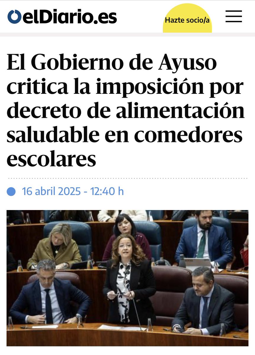 Como en Pandemia, el <a href="/ppmadrid/">PP Comunidad de Madrid</a> califica de restricción a “su libertad” lo que es una verdadera medida de Salud Pública.

Lo más grave es q la Consejera es Médico🤦🏻‍♂️.

Allá ella con su terraplanismo sanitario. Antes que la Política va mi profesión👨🏻‍⚕️. Y la salud de todos los niños.