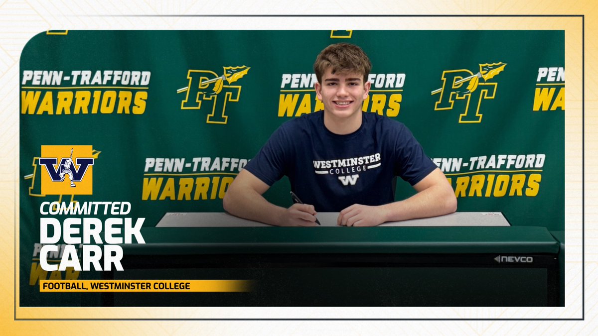 Domenic Smith, Football, John Carroll
Kellan Taylor, Football, Grove City
Jonny Lovre, Football, Washington &amp; Jefferson
Derek Carr, Football, Westminster