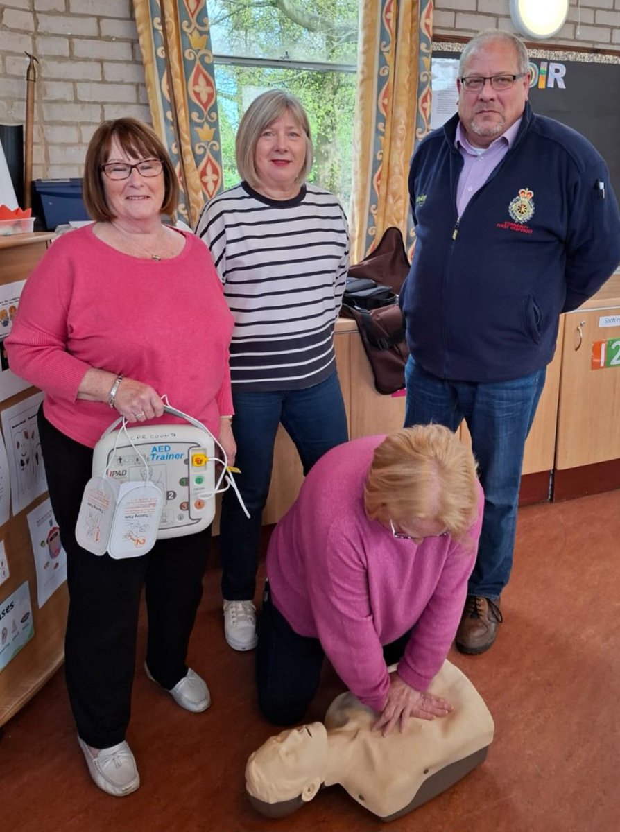 Ben East (@benea5t) on Twitter photo I've been at #Curdworth Women's Guild this afternoon talking and demonstrating #CPR & #DEFIBRILLATOR use to the members. We have *Free* training sessions available in and around #SuttonColdfield book at <a href="/counts_cpr/">CPR Counts</a> #Fastaid <a href="/OFFICIALWMAS/">West Midlands Ambulance Service #HelpUsHelpYou</a> #Volunteer I've been at #Curdworth Women's Guild this afternoon talking and demonstrating #CPR & #DEFIBRILLATOR use to the members. We have *Free* training sessions available in and around #SuttonColdfield book at <a href="/counts_cpr/">CPR Counts</a> #Fastaid <a href="/OFFICIALWMAS/">West Midlands Ambulance Service #HelpUsHelpYou</a> #Volunteer