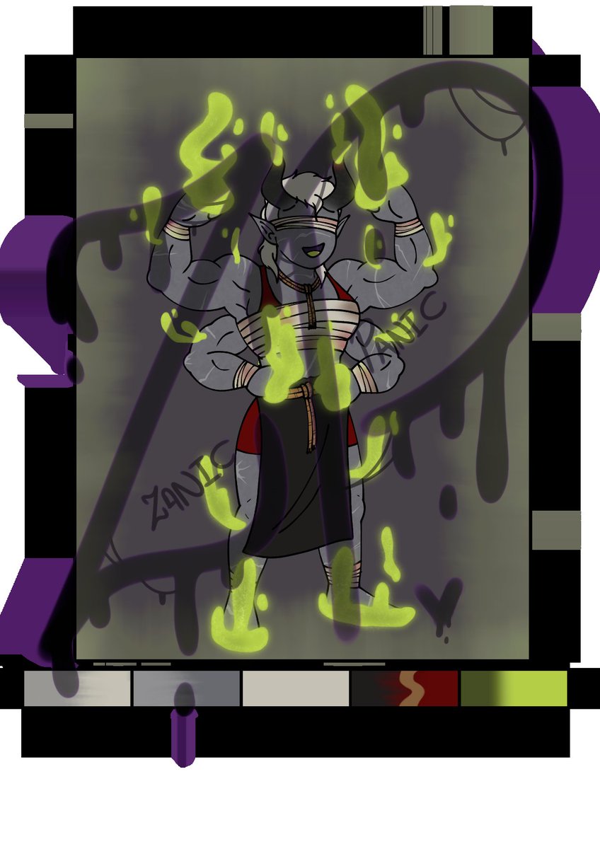 💜Monster Mash Gatcha Custom I did for someone over on TH.💜
This masculine queen was 2USD