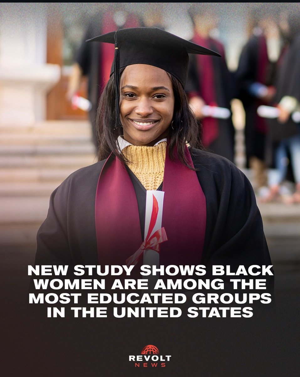 I_ChooseLife1's tweet photo. BLACK WOMEN'S
HISTORY MONTH
A recent study confirms Black women are among the most educated groups in the U.S., consistently achieving academic excellence. But there's still work ahead, Degrees earned must become doors opened.
Let's keep applying pressure. ✊🏾🖤

Source: Essence https://t.co/tyyE0J1uFk