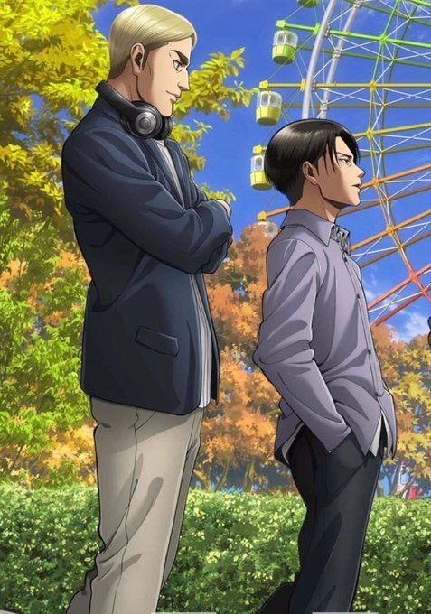 0eruri's tweet photo. 리바이는 알았을까
엘��이 한발자국 뒤에 서서 늘 자신을 보고 있었다는 걸
엘빈도 리바이를 사랑했던 거야 리바이 못지않게 https://t.co/BUKrkrbCy1