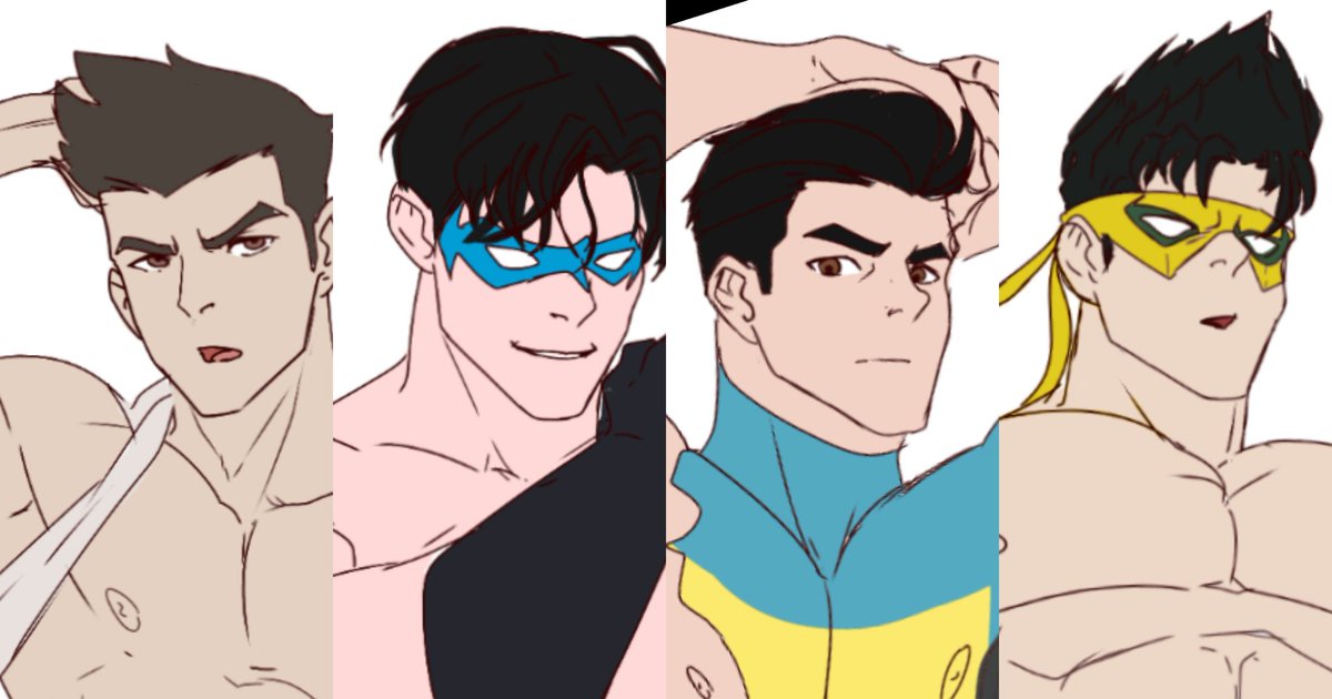 (WIP) Young fighter!
here's sexy young man
these are character who give my OC vibes Axel because its related

can you name one of them?