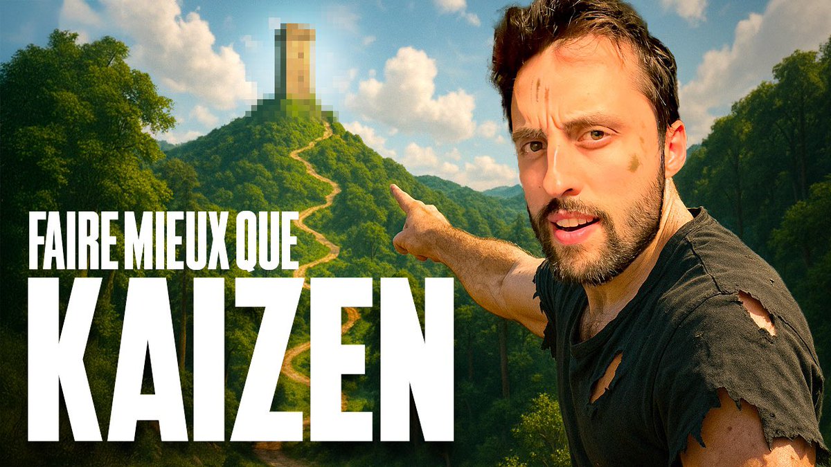 NOUVELLE VIDÉO
J’ai fait mieux que gravir l’Everest
youtu.be/UtkIWZYgIT8?si…

Littéralement Kaizen 2 mais bon, ce n’est pas une compétition.
