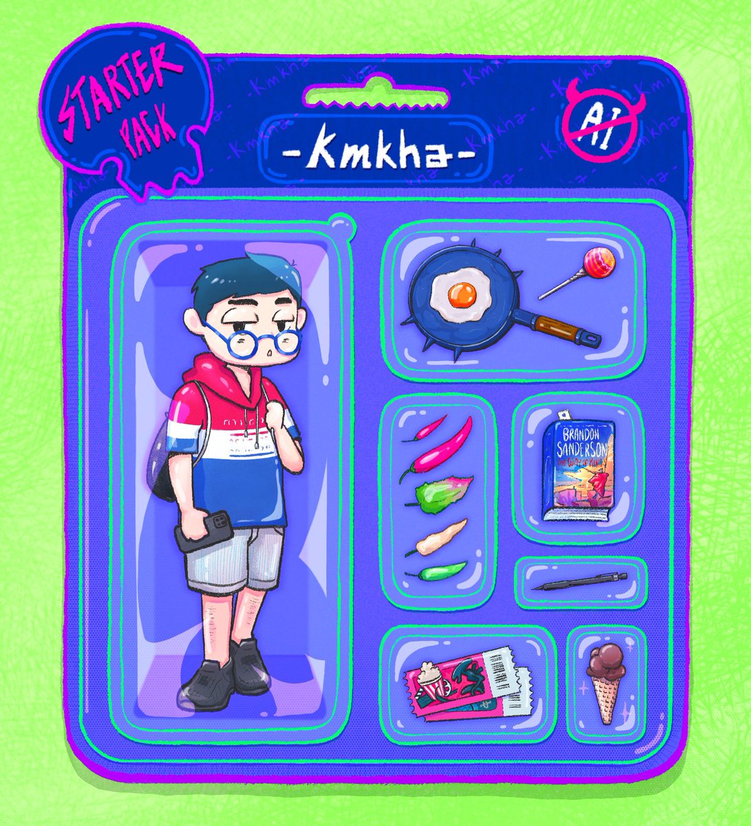 kmkhadimensions's tweet image. #StarterPackNoAI