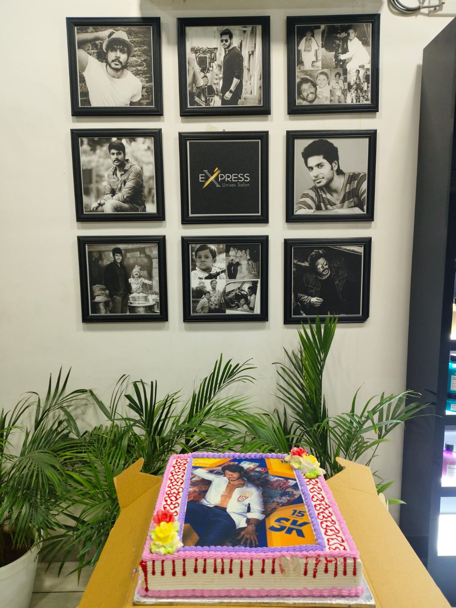 SundeepKishanFC's tweet photo. Team #ExpressSalon wishes their boss @sundeepkishan garu on special occasion of 15 Glorious YEARS of journey in film industry
@sundeepkishan anna ♥️❤️🔥
#15YearsofSundeepKishan
#15YrsOfSKInIndianCinema https://t.co/MC368piZiR