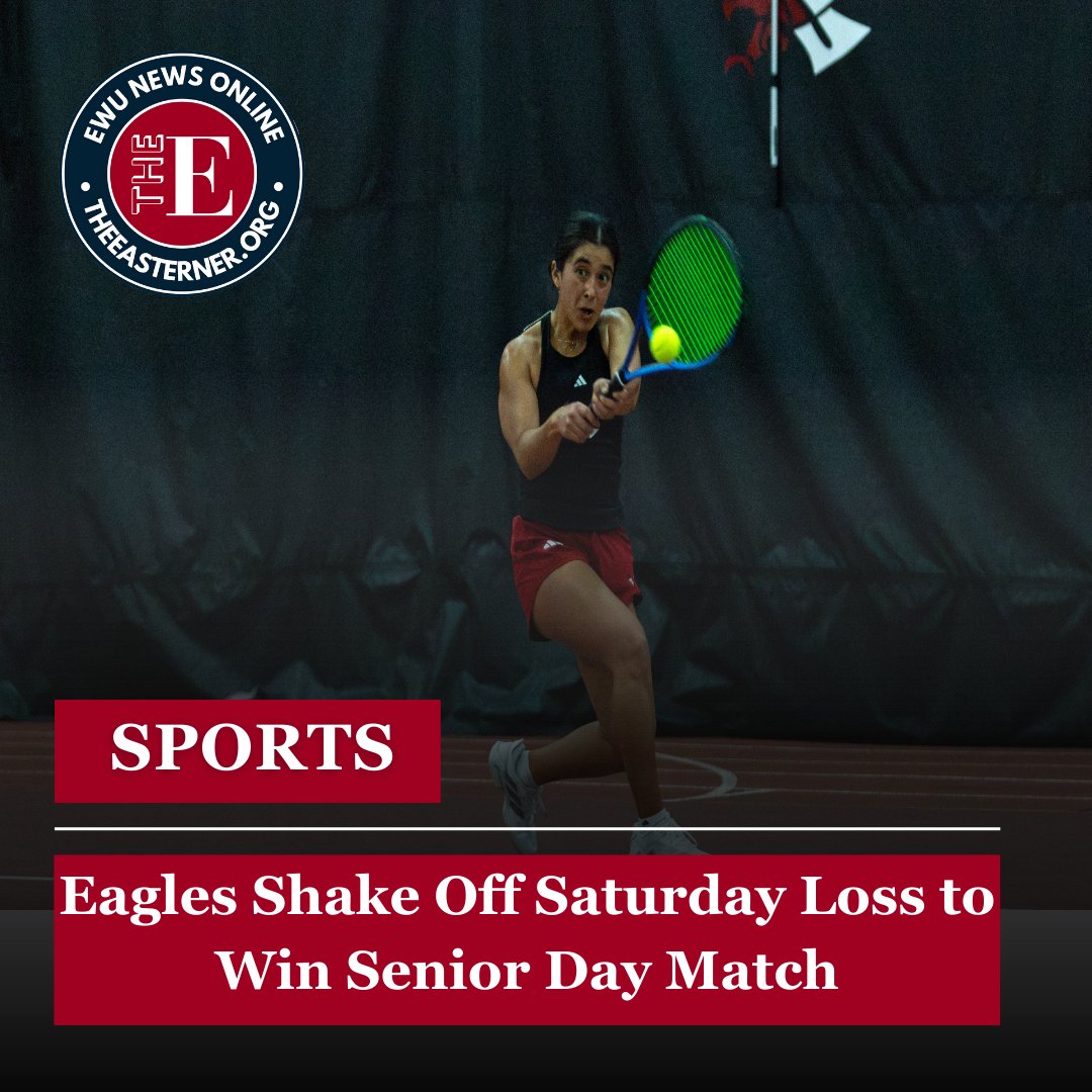 In the team’s final stretch of home games, Eastern Washington women’s tennis split their two matches.

For more on this story, visit theeasterner.org
📷Reporter &amp; 📷Photographer: Nic Cunningham