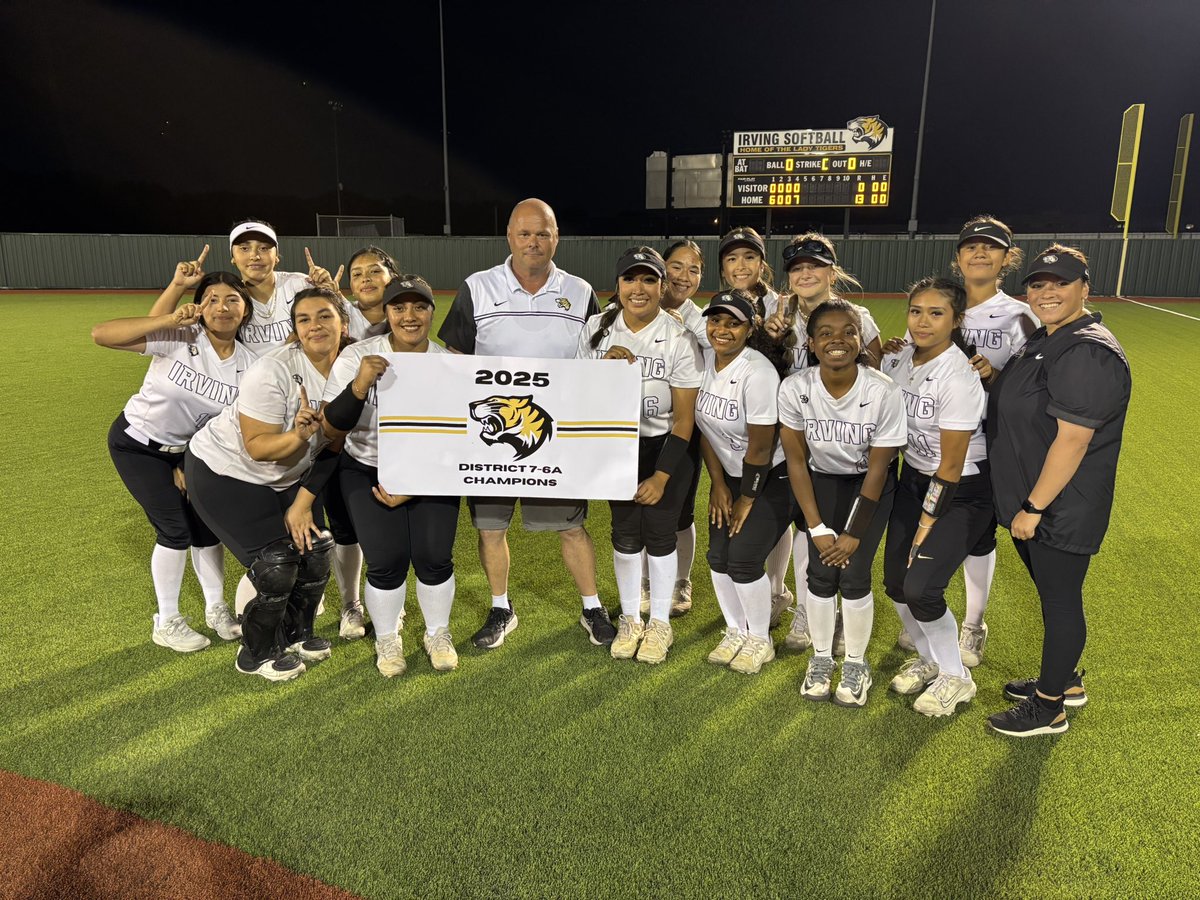 IRVING High Softball tweet media