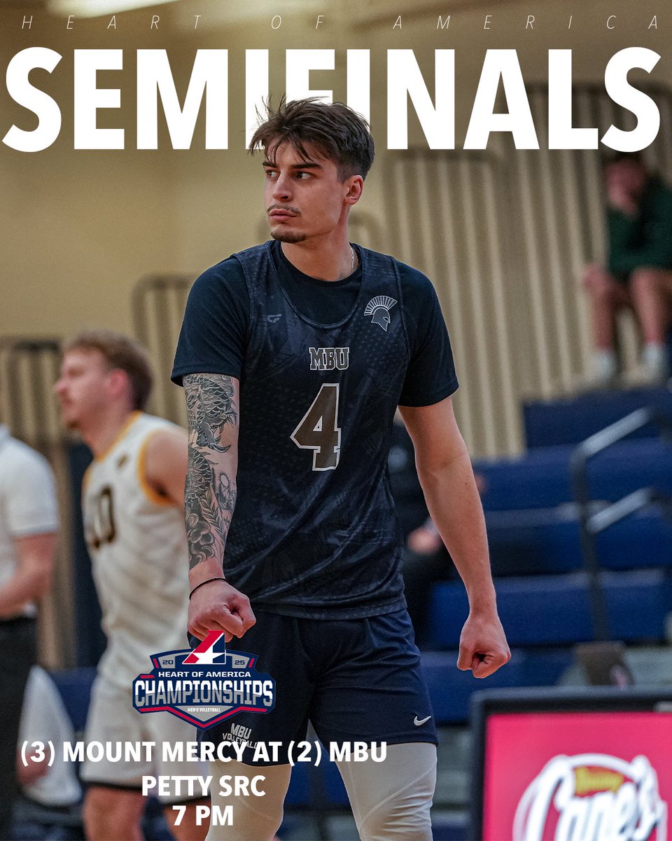 Looking to earn a spot in the <a href="/HeartSportsNews/">Heart of America Athletic Conference</a> Finals tonight in the SRC…. 

Watch: heartconferencenetwork.com/missouribaptis…