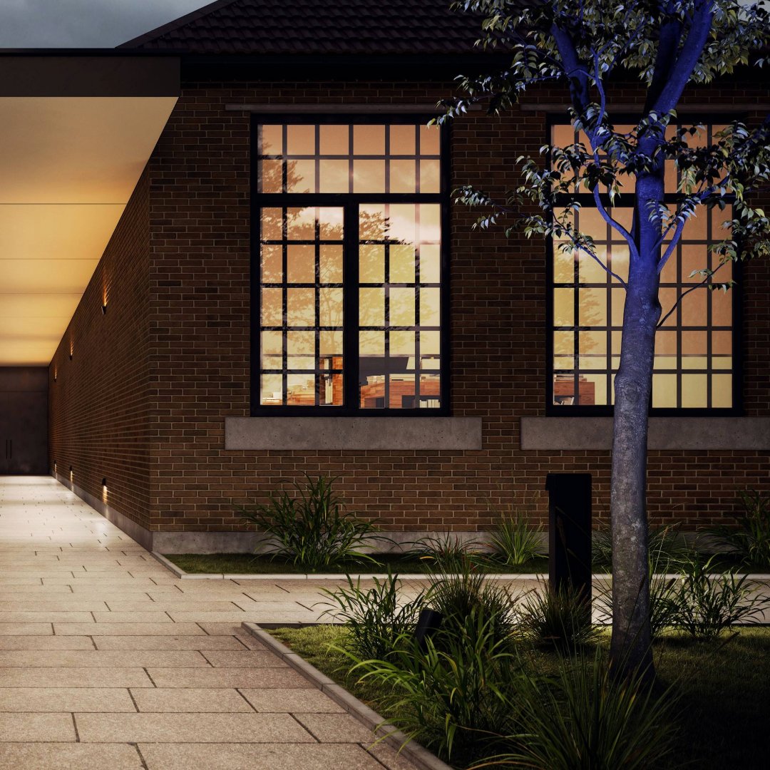 HydrelLighting's tweet image. #Wander semi-recessed &amp;amp; surface mount can be mounted downward facing for pathway, building perimeter, and step lighting, or upward facing for indirect lighting applications. #newproduct #pathwaylights #steplighting #outdoorlighting #landscapelighting #lightingdesigner #Engineer