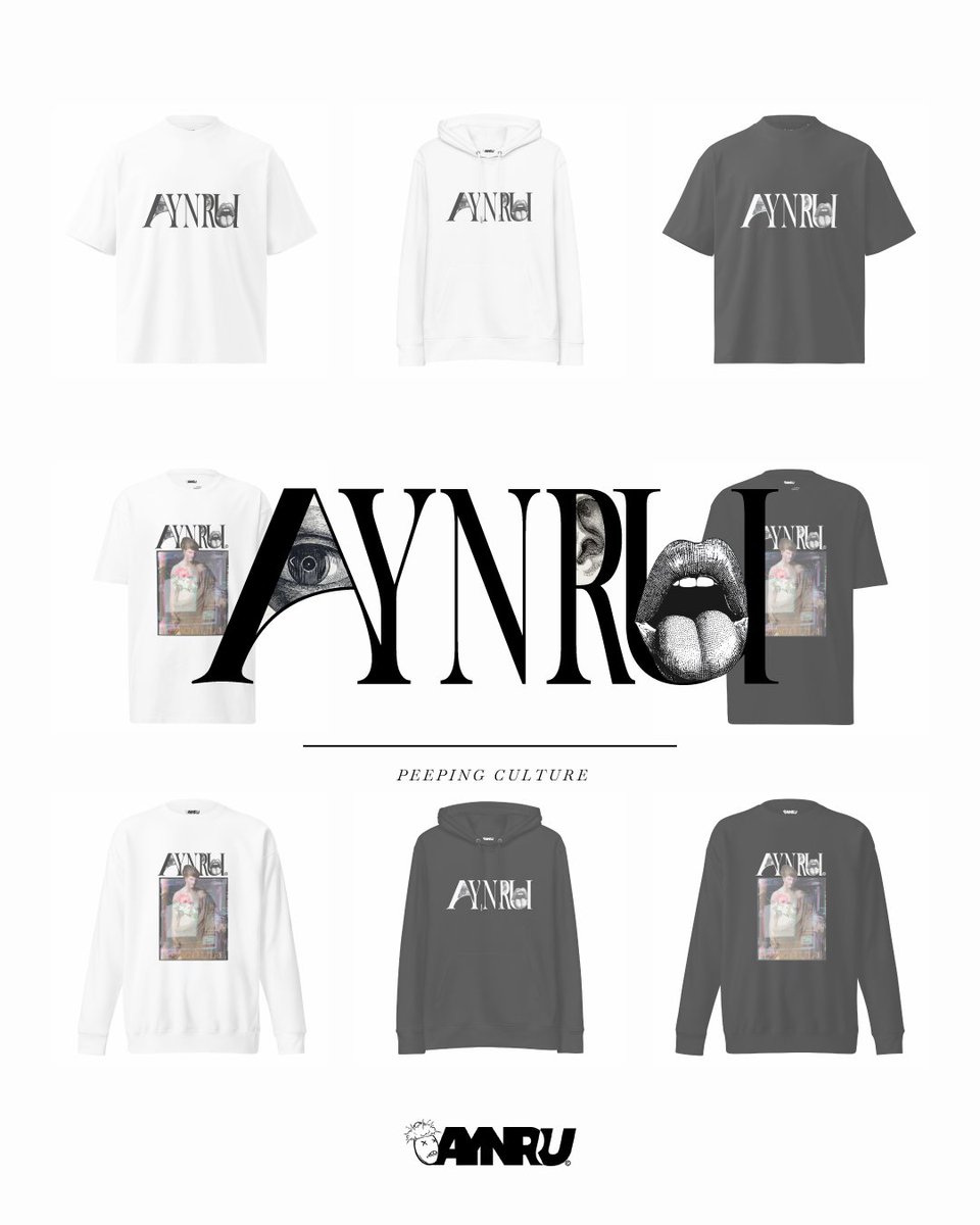 antiquepeanut's tweet photo. Peeping Culture's collection is now available at the AYNRU online store.
Visit https://t.co/yrgeIk28Ln to see more details.
#AYNRU #streetwears #artistdesign #urbanstreetwear https://t.co/BALWqlLyY0