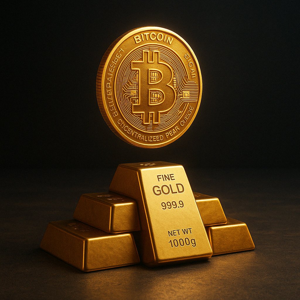 💰 Bitcoin est plus rare que l’or.
✅ Plus facile à vérifier.
📦 Plus simple à stocker.
⚡ Plus rapide à transférer.

Bitcoin, c’est l’or numérique. Sans les défauts.